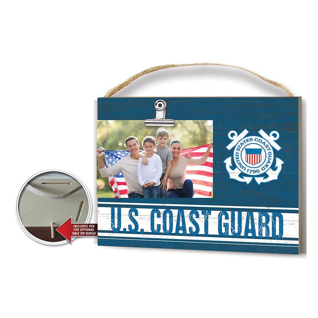 Clip It Colored Logo Photo Frame Coast Guard