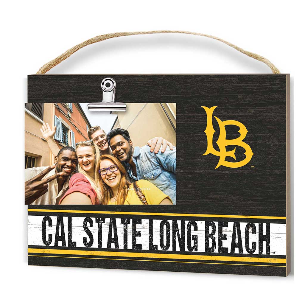 Clip It Colored Logo Photo Frame California State Long Beach 49ers