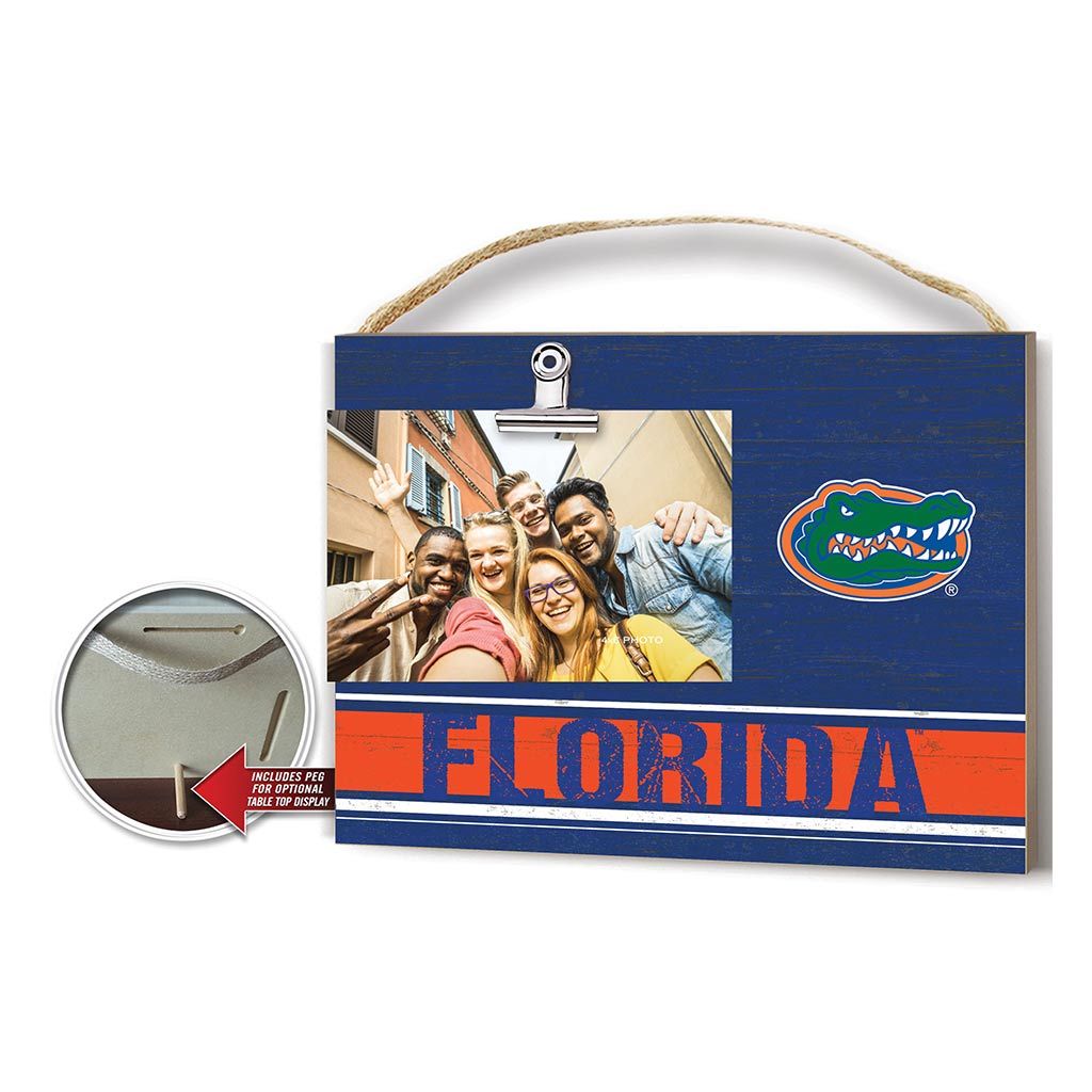 Clip It Colored Logo Photo Frame Florida Gators