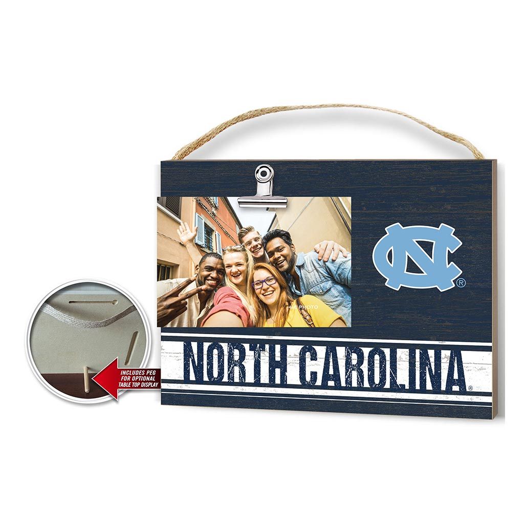 Clip It Colored Logo Photo Frame North Carolina (Chapel Hill) Tar Heels