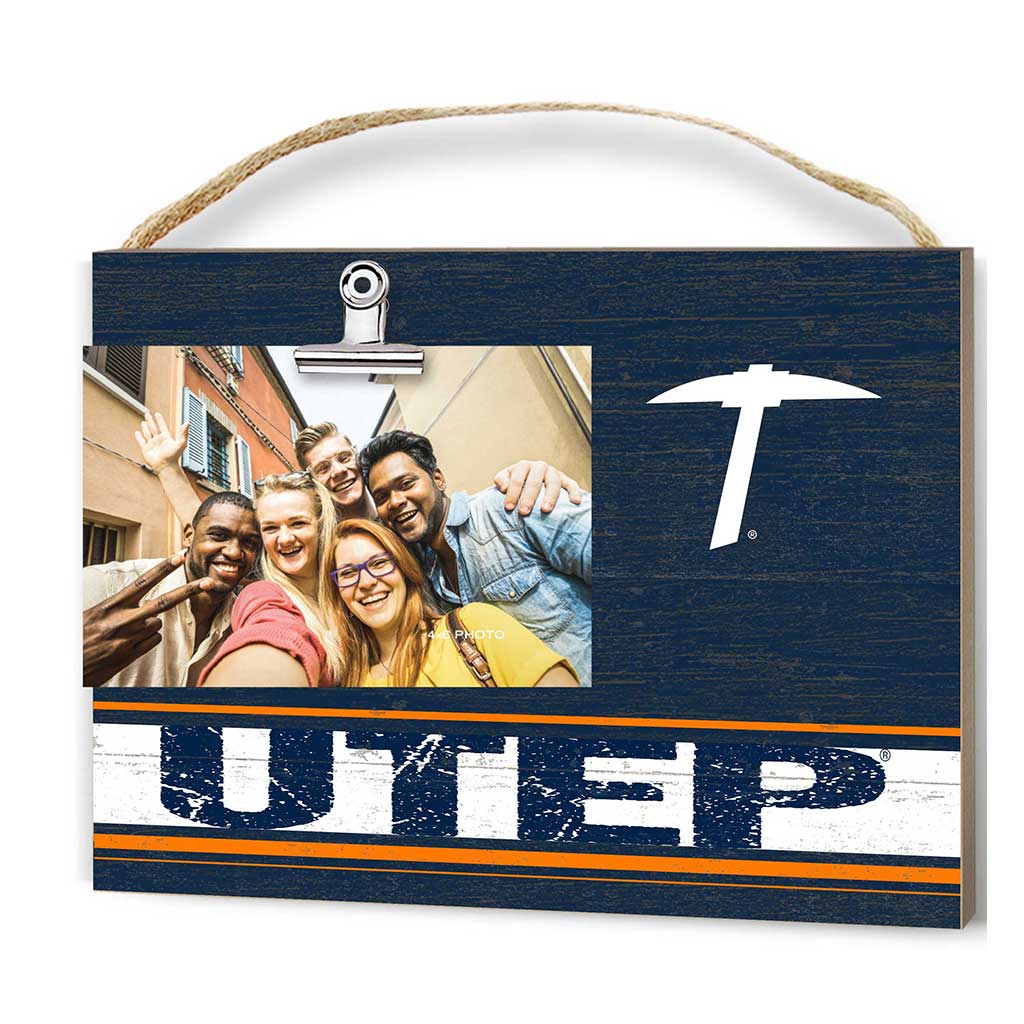 Clip It Colored Logo Photo Frame Texas at El Paso Miners