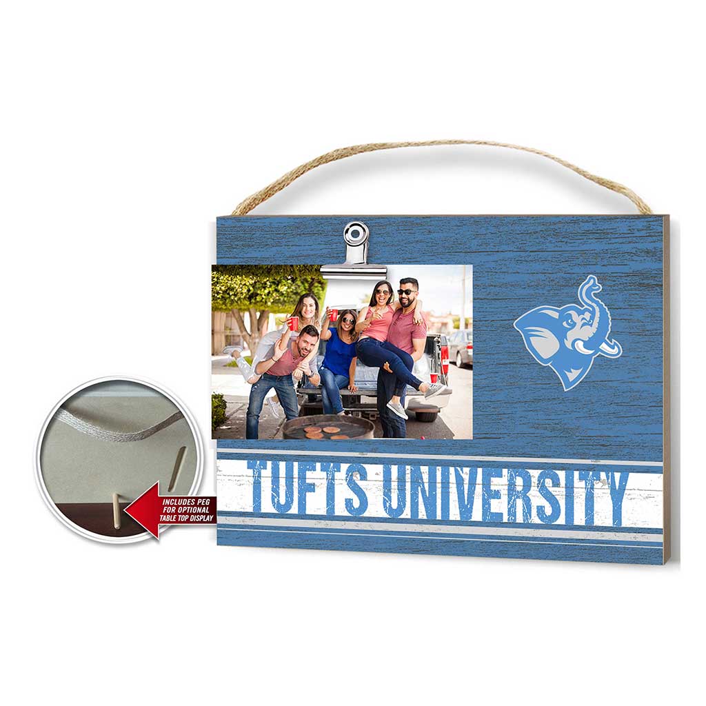 Clip It Colored Logo Photo Frame Tufts Jumbos