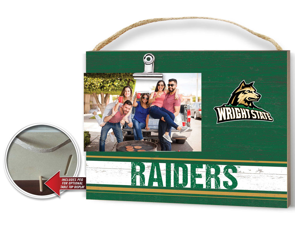 Clip It Colored Logo Photo Frame Wright State University Raiders