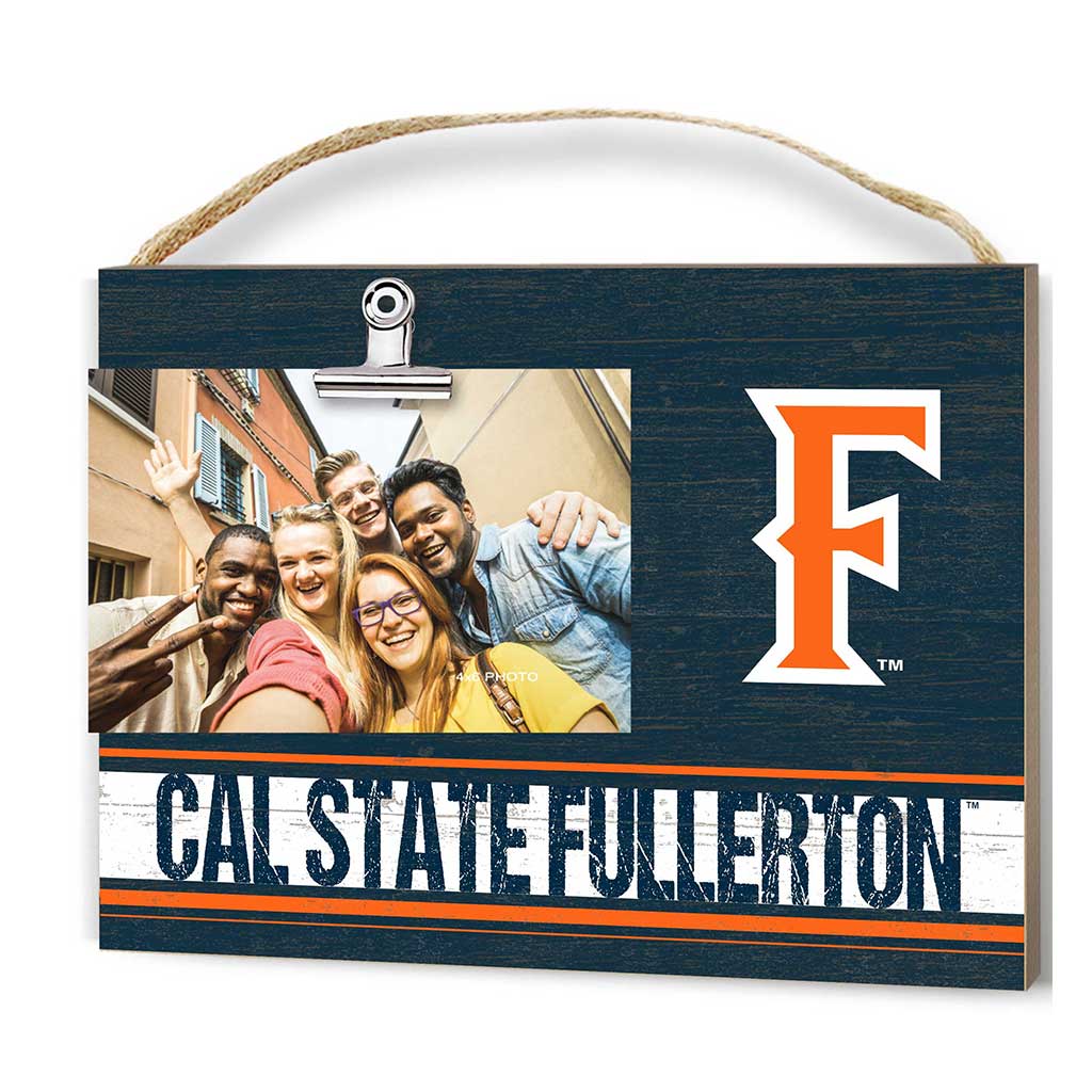 Clip It Colored Logo Photo Frame Cal State Fullerton Titans