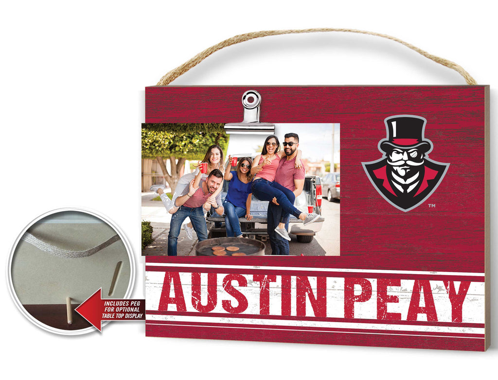 Clip It Colored Logo Photo Frame Austin Peay Governors