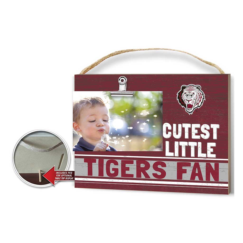 Cutest Little Team Logo Clip Photo Frame Campbellsville University Tigers