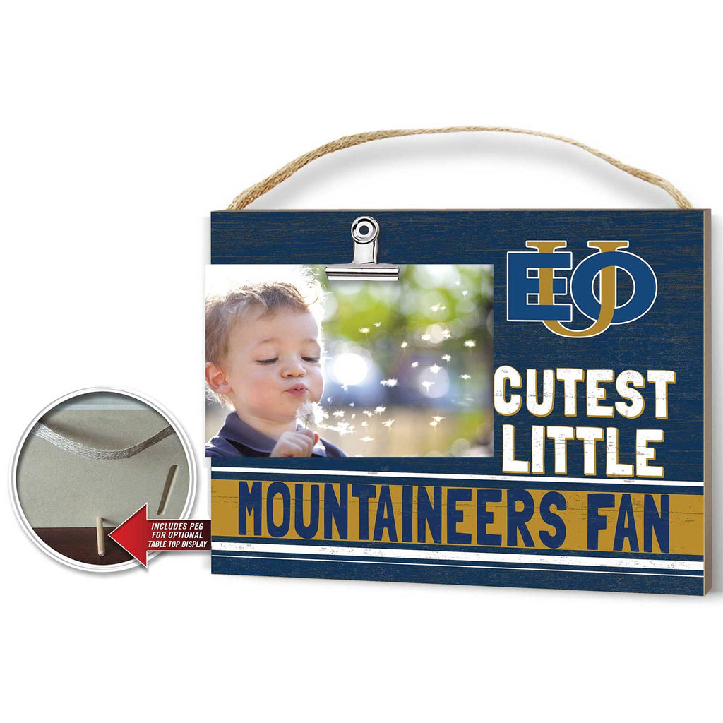 Cutest Little Team Logo Clip Photo Frame Eastern Oregon University Mountaineers
