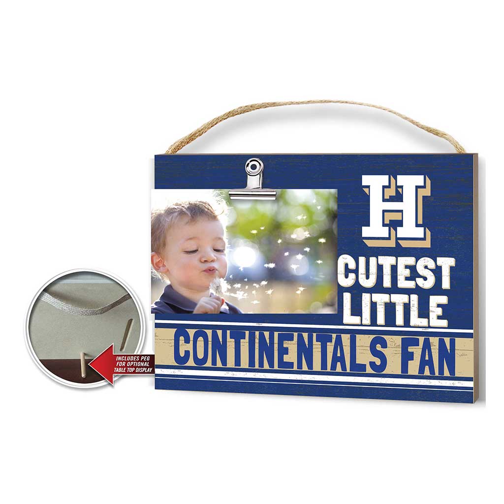 Cutest Little Team Logo Clip Photo Frame Hamilton College Continentals