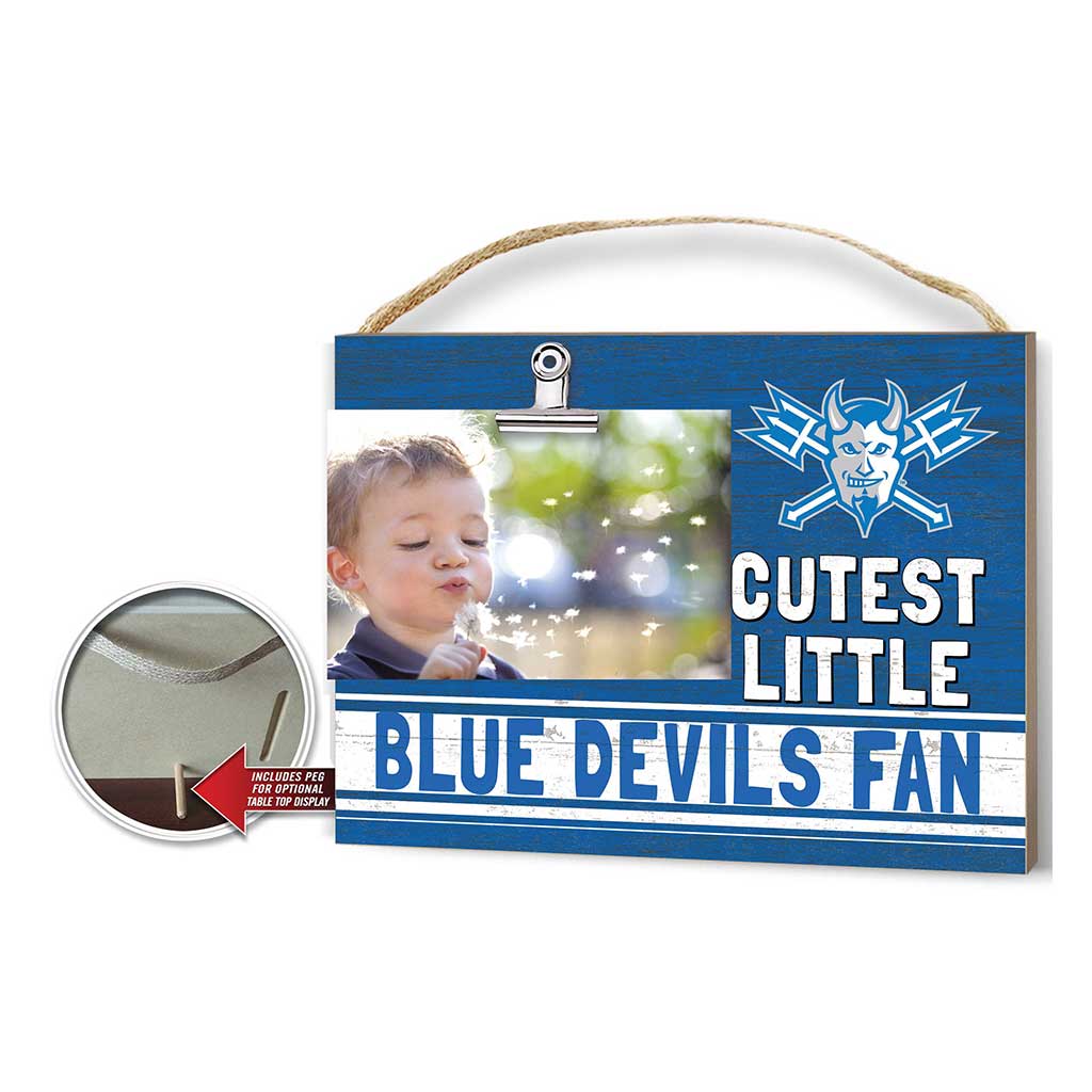 Cutest Little Team Logo Clip Photo Frame Lawrence Technological University Blue Devils