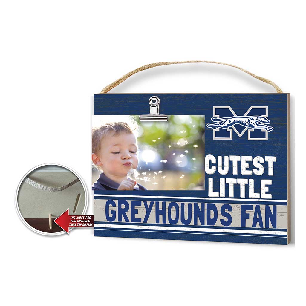 Cutest Little Team Logo Clip Photo Frame Moravian College Greyhounds