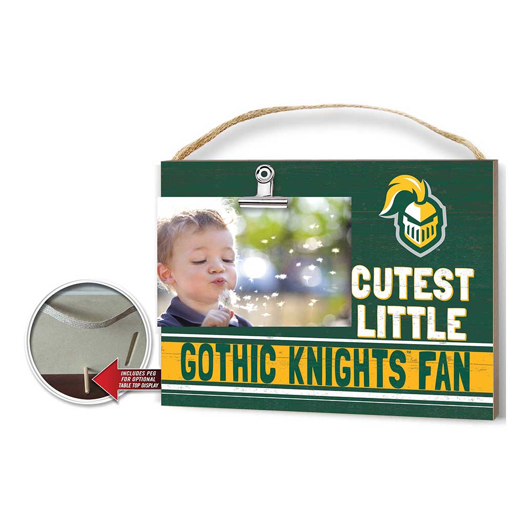 Cutest Little Team Logo Clip Photo Frame New Jersey City University Gothic Knights