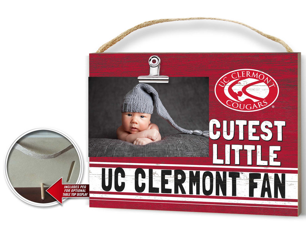 Cutest Little Team Logo Clip Photo Frame University of Cincinnati Clermont Cougars