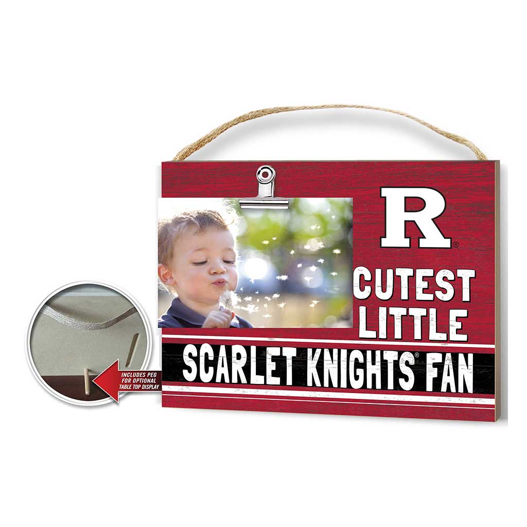 Cutest Little Team Logo Clip Photo Frame Rutgers - Newark
