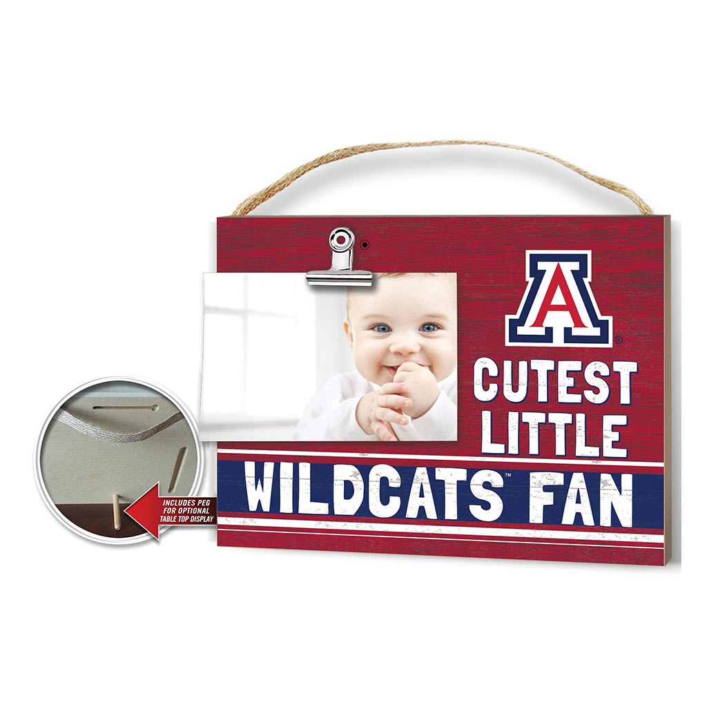 Cutest Little Team Logo Clip Photo Frame Arizona Wildcats