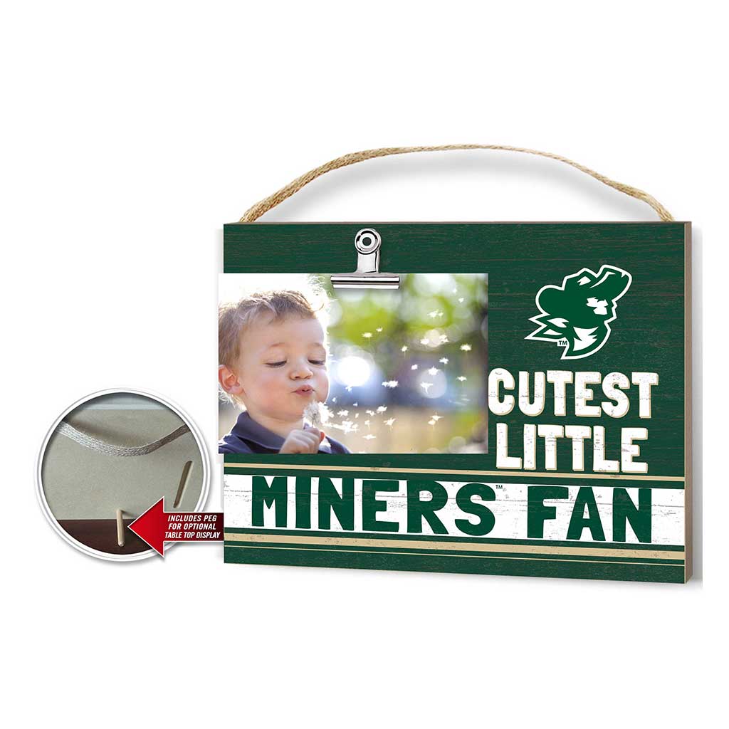 Cutest Little Team Logo Clip Photo Frame Missouri S&T Miners