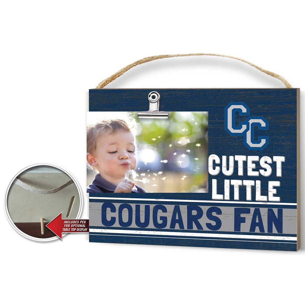 Cutest Little Team Logo Clip Photo Frame Columbia College Lions