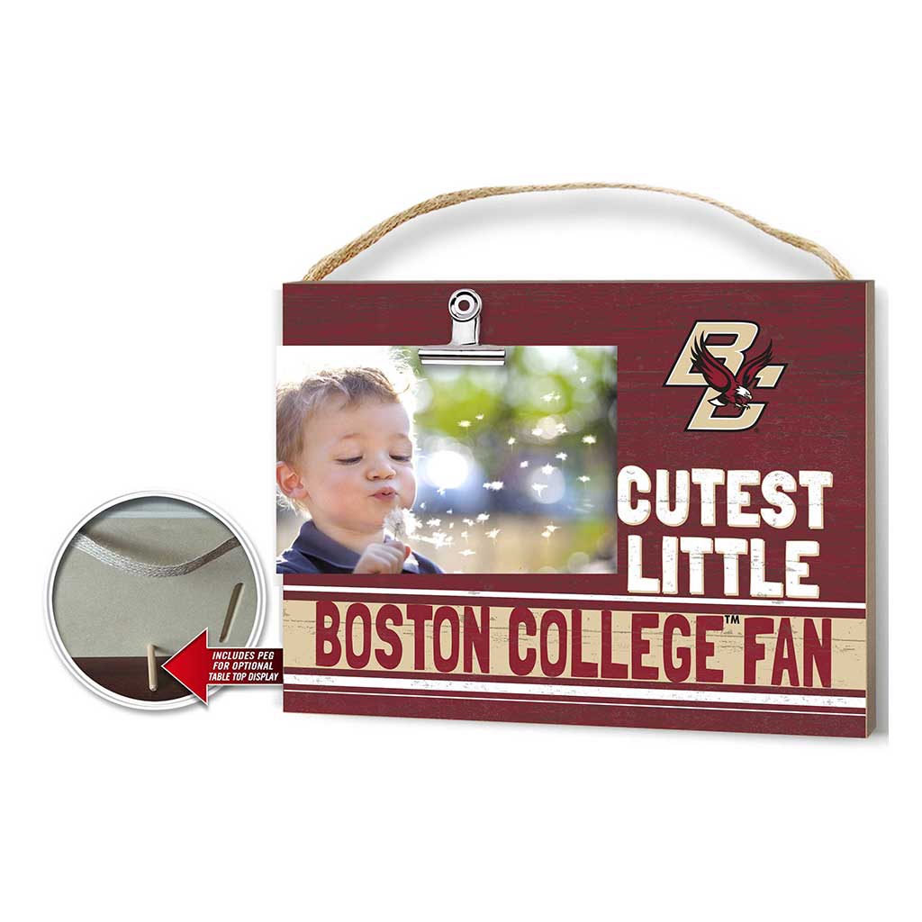 Cutest Little Team Logo Clip Photo Frame Boston College Eagles