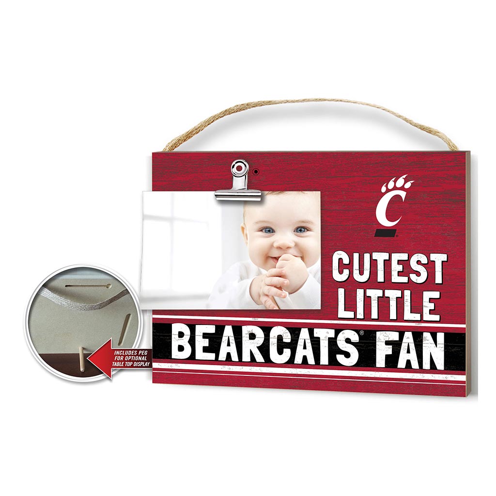 Cutest Little Team Logo Clip Photo Frame Cincinnati Bearcats