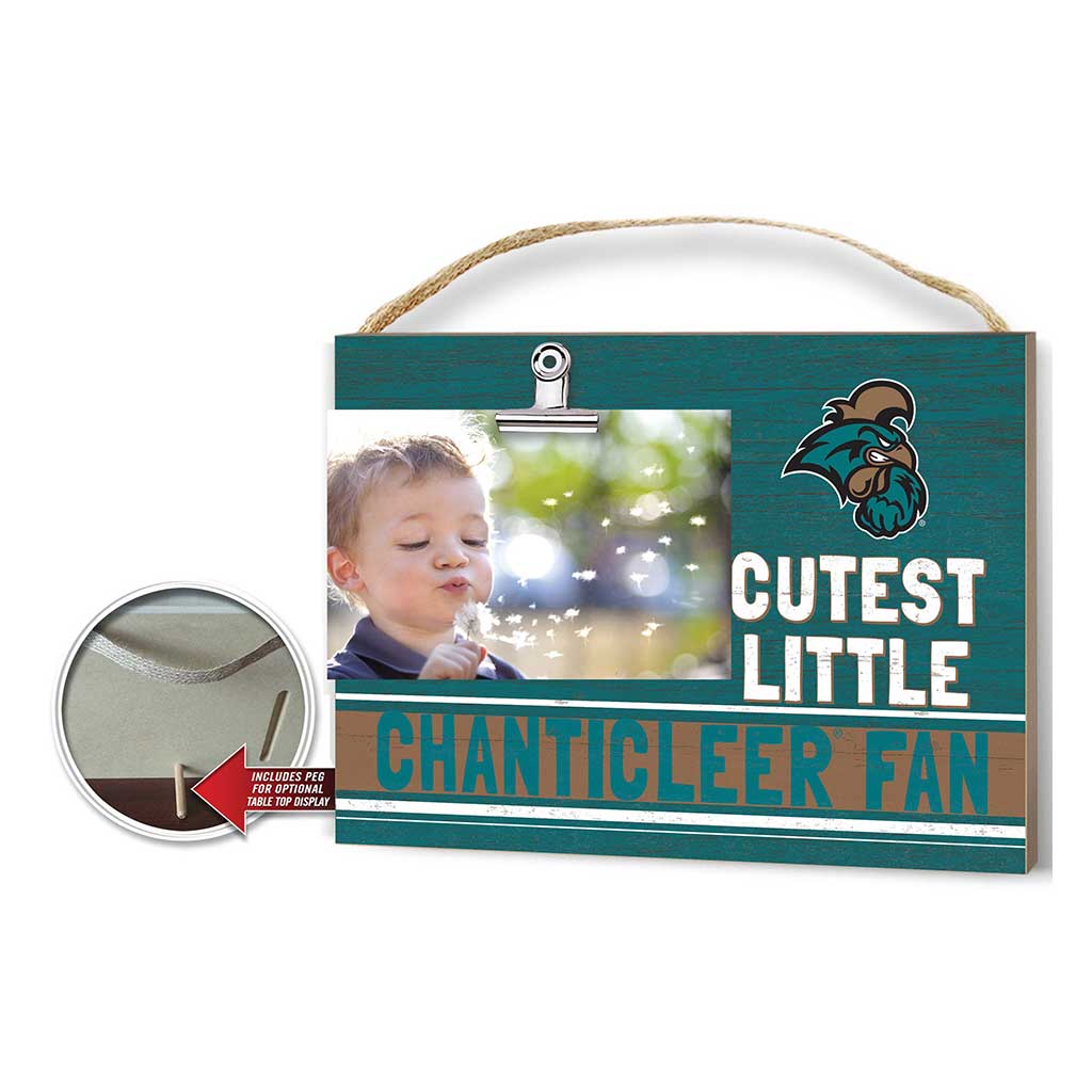 Cutest Little Team Logo Clip Photo Frame Coastal Carolina Chantileers