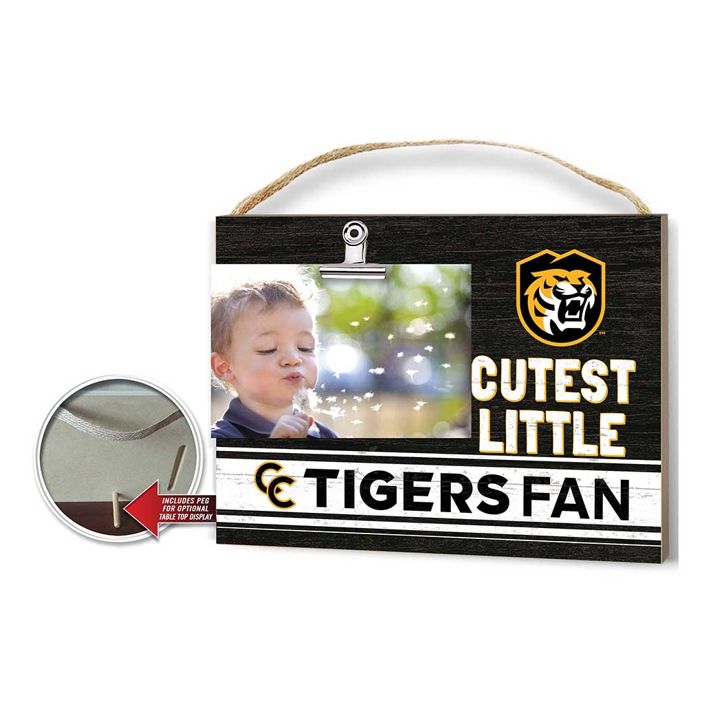 Cutest Little Team Logo Clip Photo Frame Colorado College Tigers