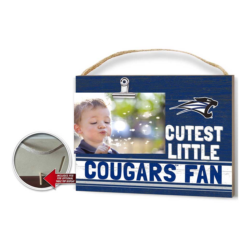 Cutest Little Team Logo Clip Photo Frame University of Saint Francis Cougars