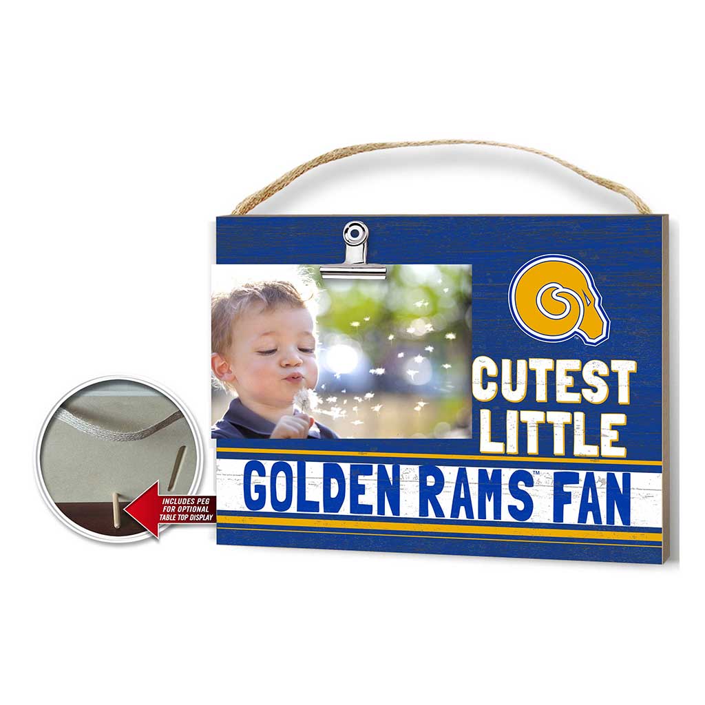 Cutest Little Team Logo Clip Photo Frame Albany State University Golden Rams