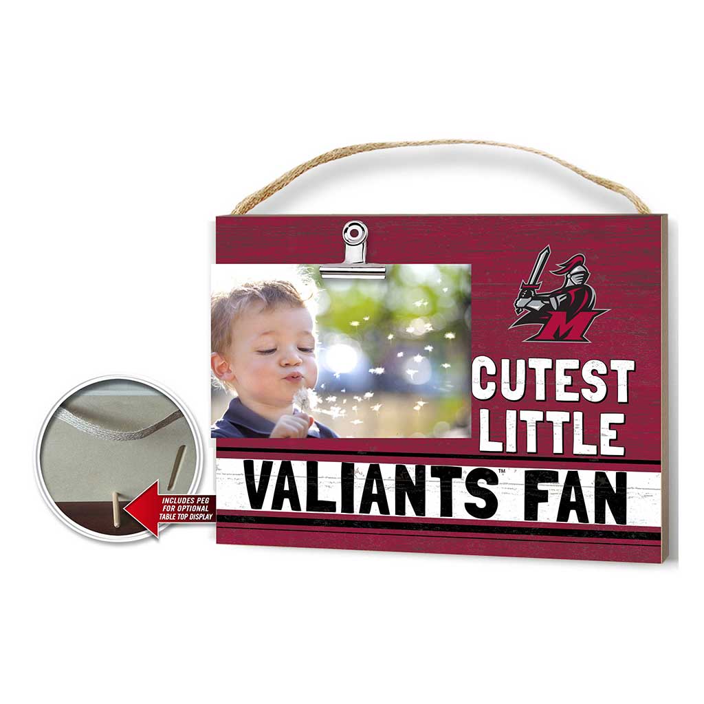 Cutest Little Team Logo Clip Photo Frame Manhattanville College Valiants