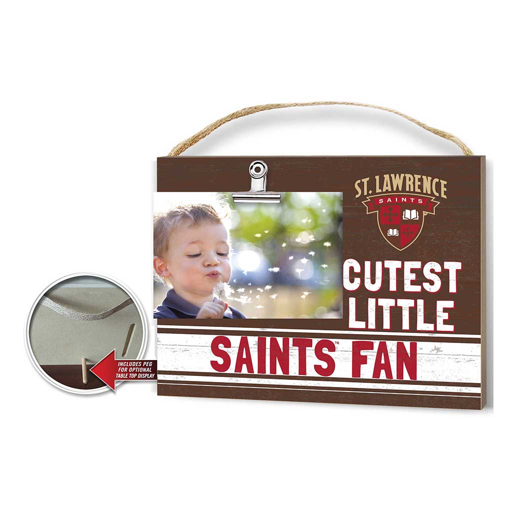 Cutest Little Team Logo Clip Photo Frame St. Lawrence University Saints