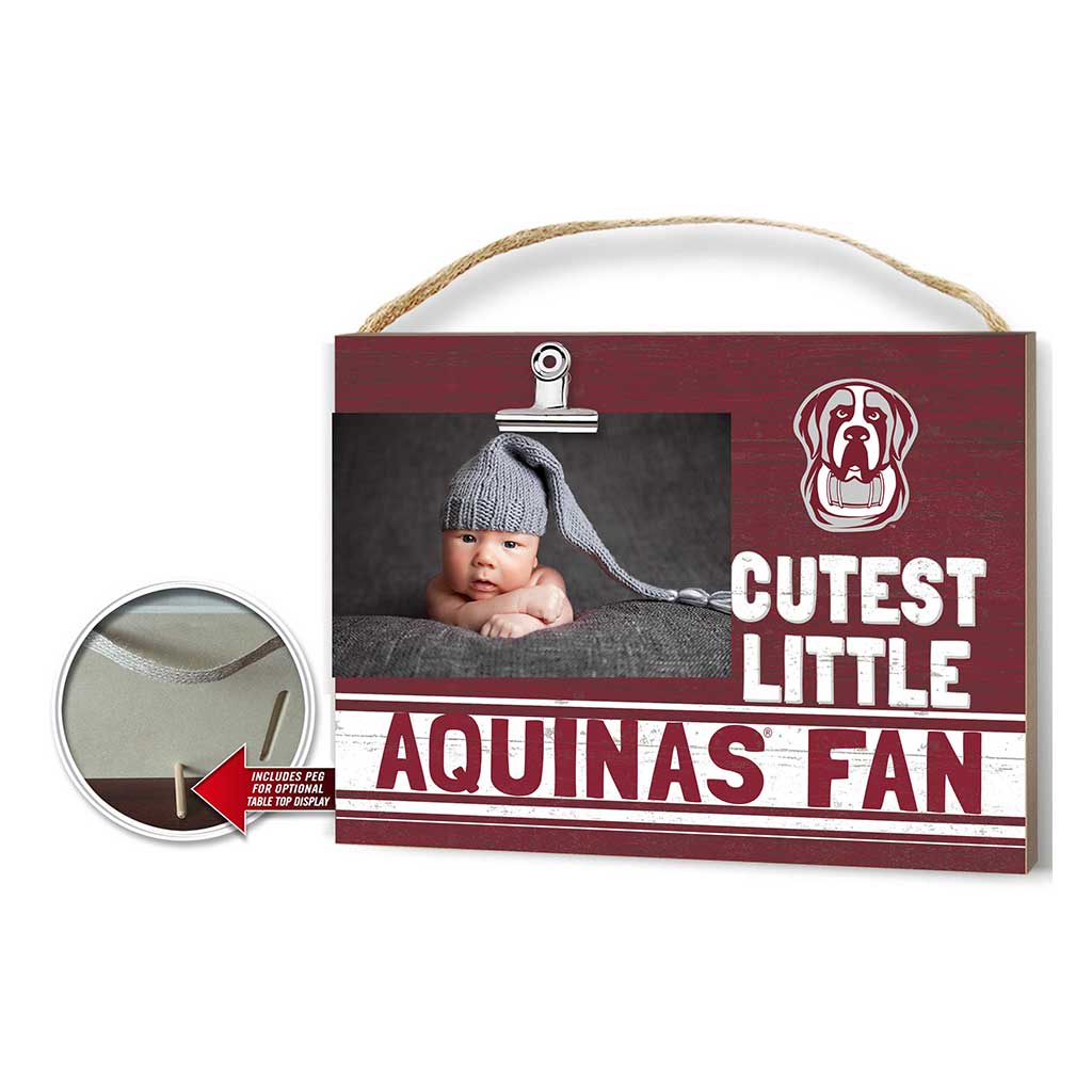 Cutest Little Team Logo Clip Photo Frame Aquinas College Saints