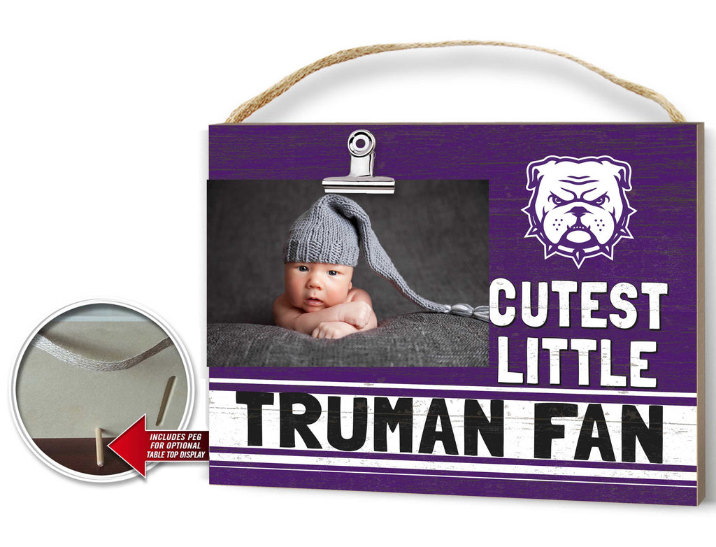 Cutest Little Colored Logo Clip Photo Frame Truman State Bulldogs