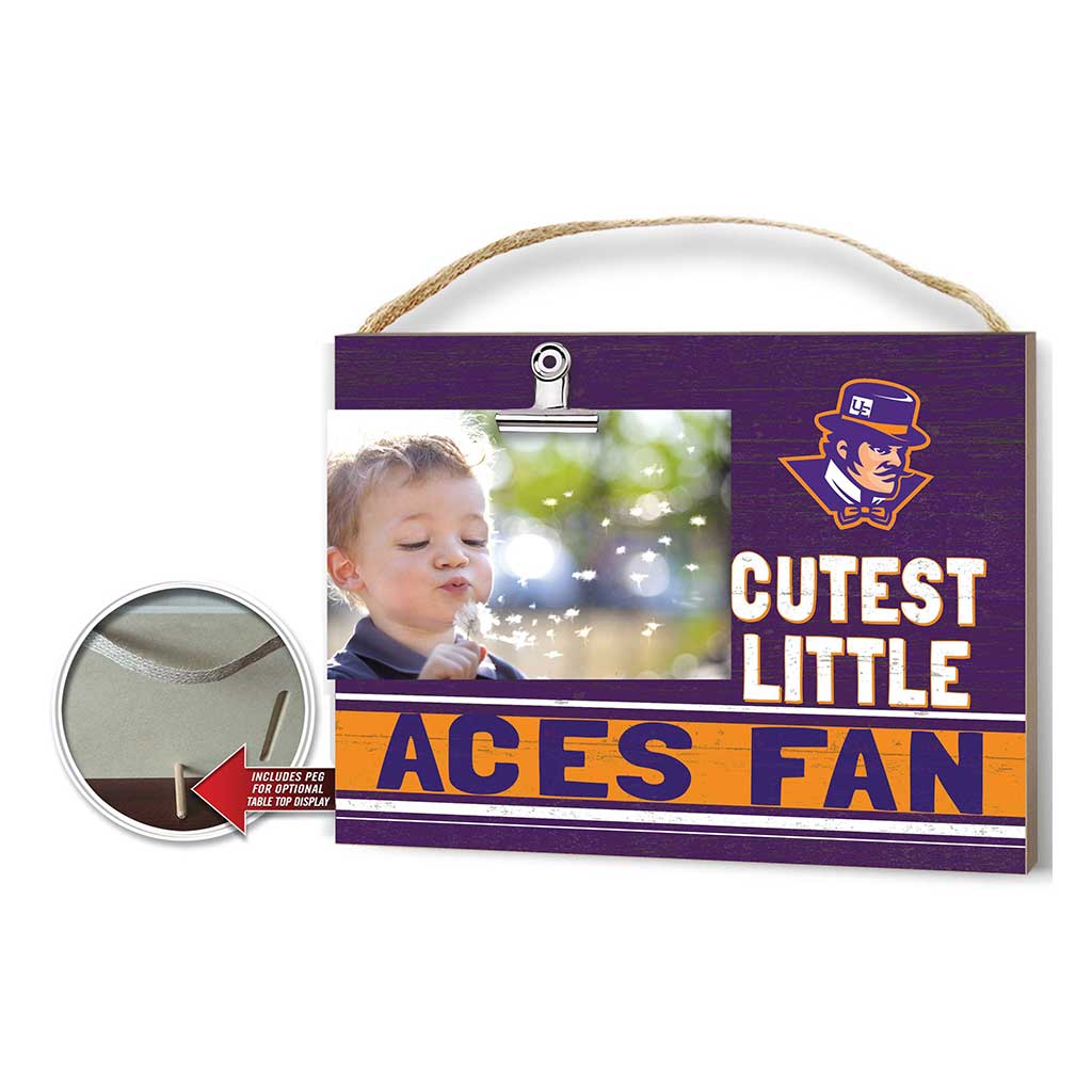 Cutest Little Team Logo Clip Photo Frame Evansville Purple Aces