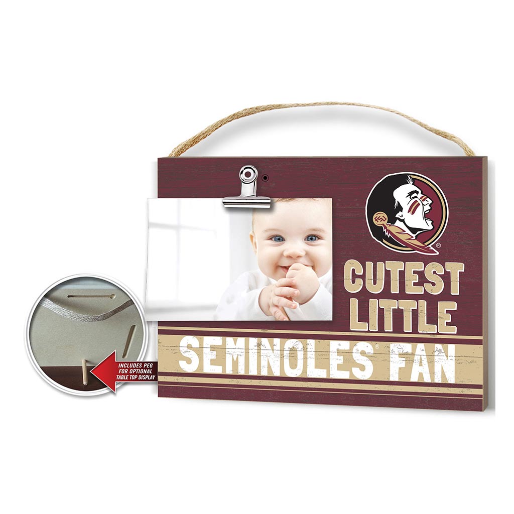 Cutest Little Team Logo Clip Photo Frame Florida State Seminoles