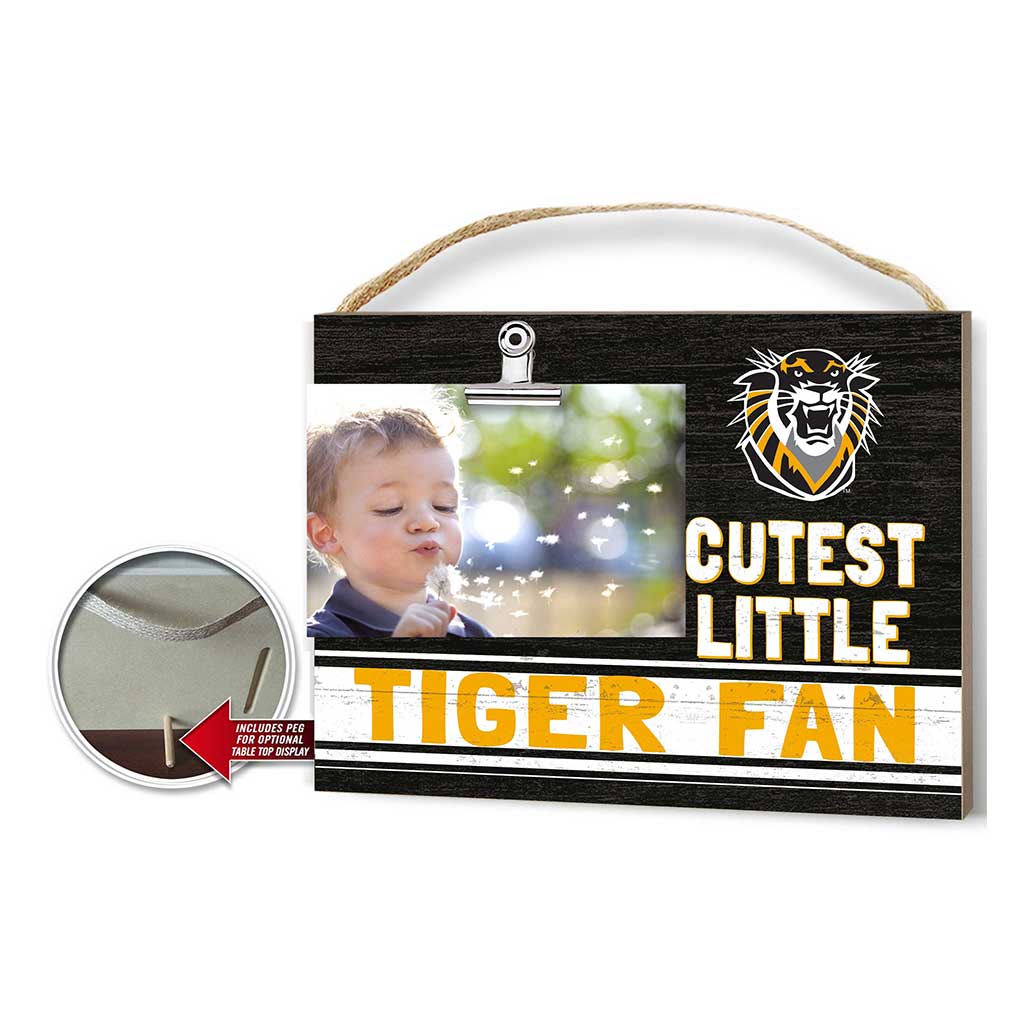 Cutest Little Team Logo Clip Photo Frame Fort Hays State Tigers