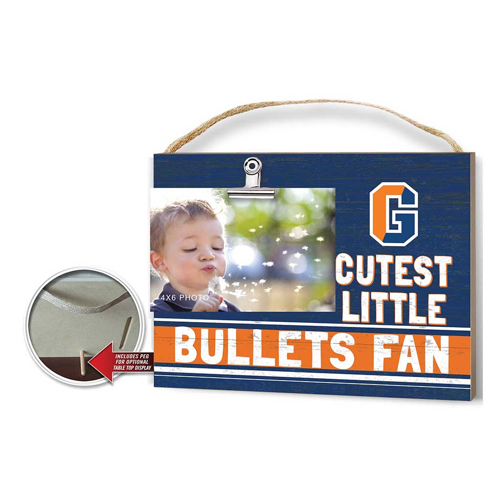 Cutest Little Team Logo Clip Photo Frame Gettysburg College Bullets