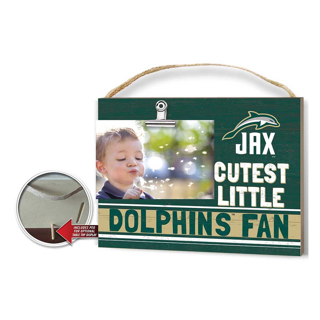 Cutest Little Team Logo Clip Photo Frame Jacksonville Dolphins
