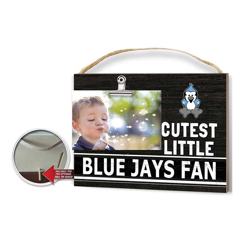 Cutest Little Team Logo Clip Photo Frame Johns Hopkins Blue Jays