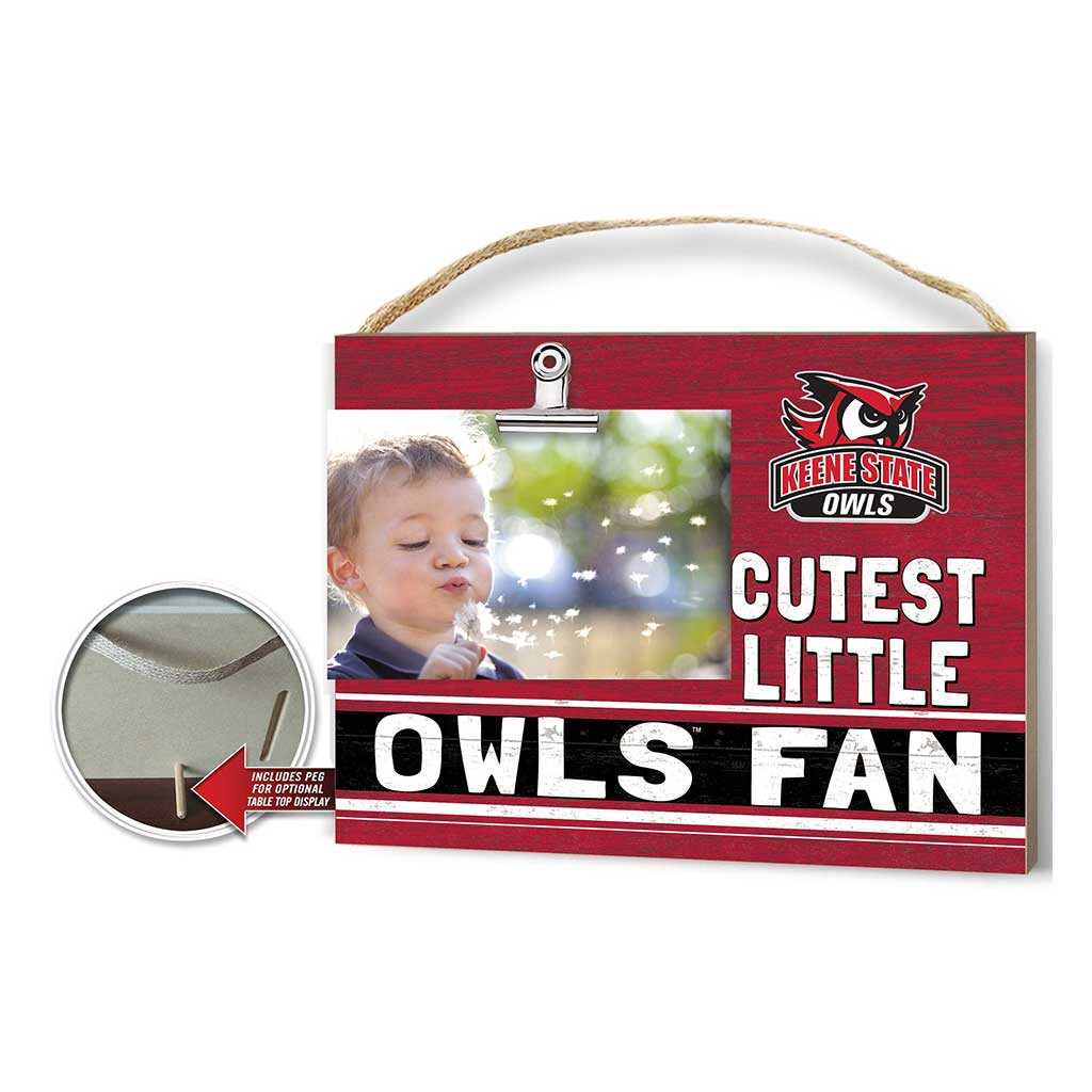 Cutest Little Team Logo Clip Photo Frame Keene State College Owls