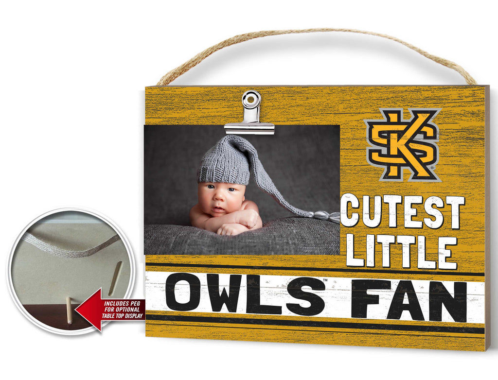 Cutest Little Team Logo Clip Photo Frame Kennesaw State Owls