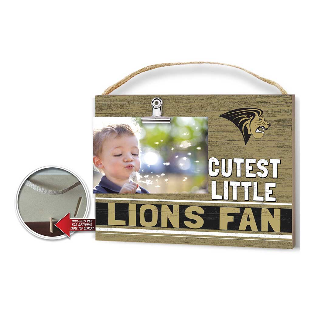 Cutest Little Team Logo Clip Photo Frame Lindenwood Lions