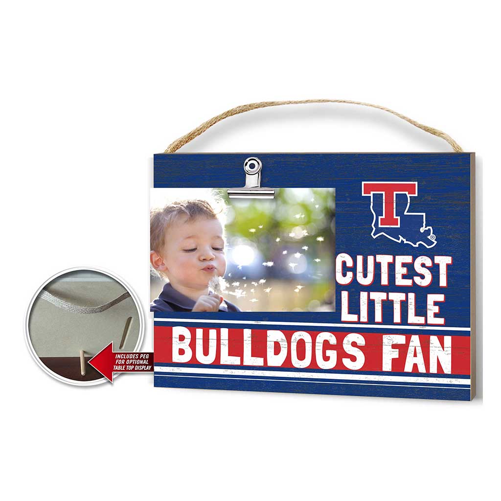 Cutest Little Team Logo Clip Photo Frame Louisiana Tech Bulldogs
