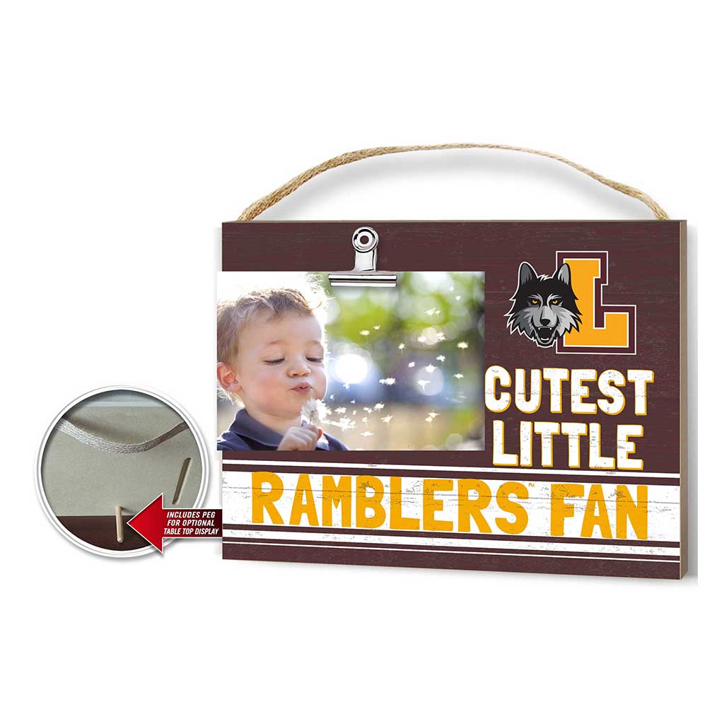 Cutest Little Team Logo Clip Photo Frame Loyola Chicago Ramblers