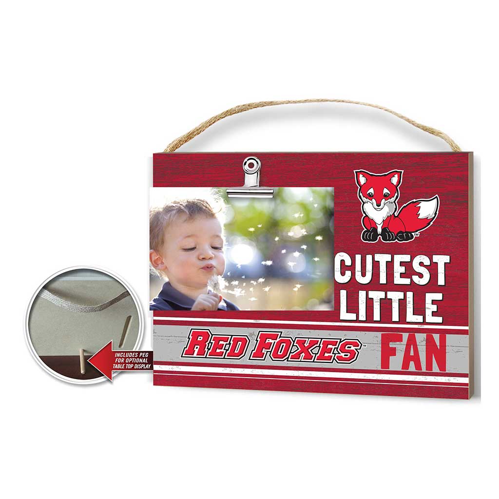 Cutest Little Team Logo Clip Photo Frame Marist College Red Foxes