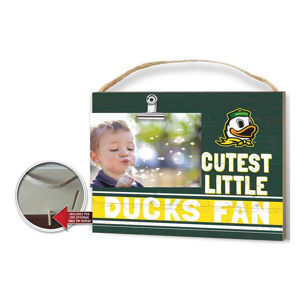 Cutest Little Team Logo Clip Photo Frame Oregon Ducks