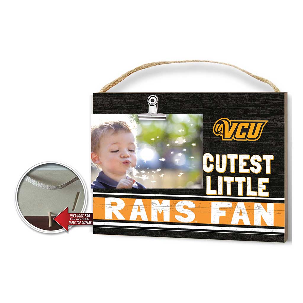 Cutest Little Team Logo Clip Photo Frame Virginia Commonwealth Rams