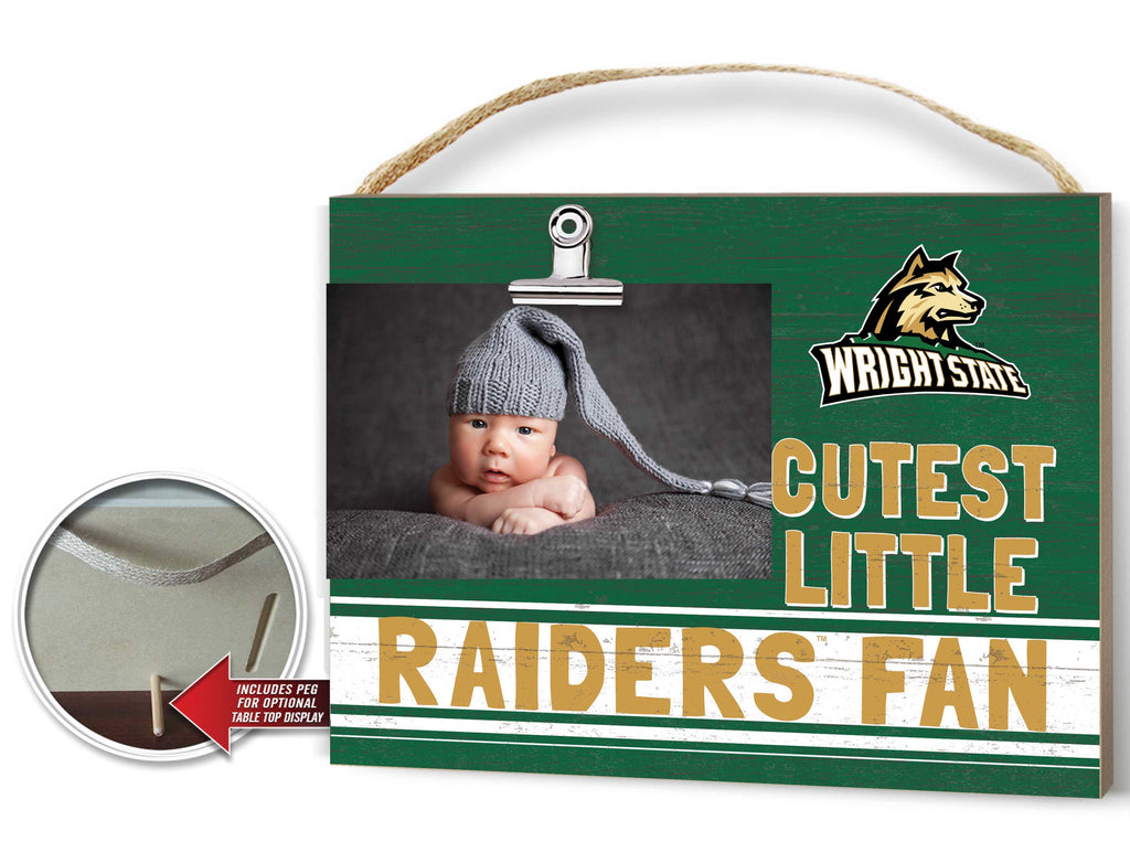 Cutest Little Team Logo Clip Photo Frame Wright State University Raiders