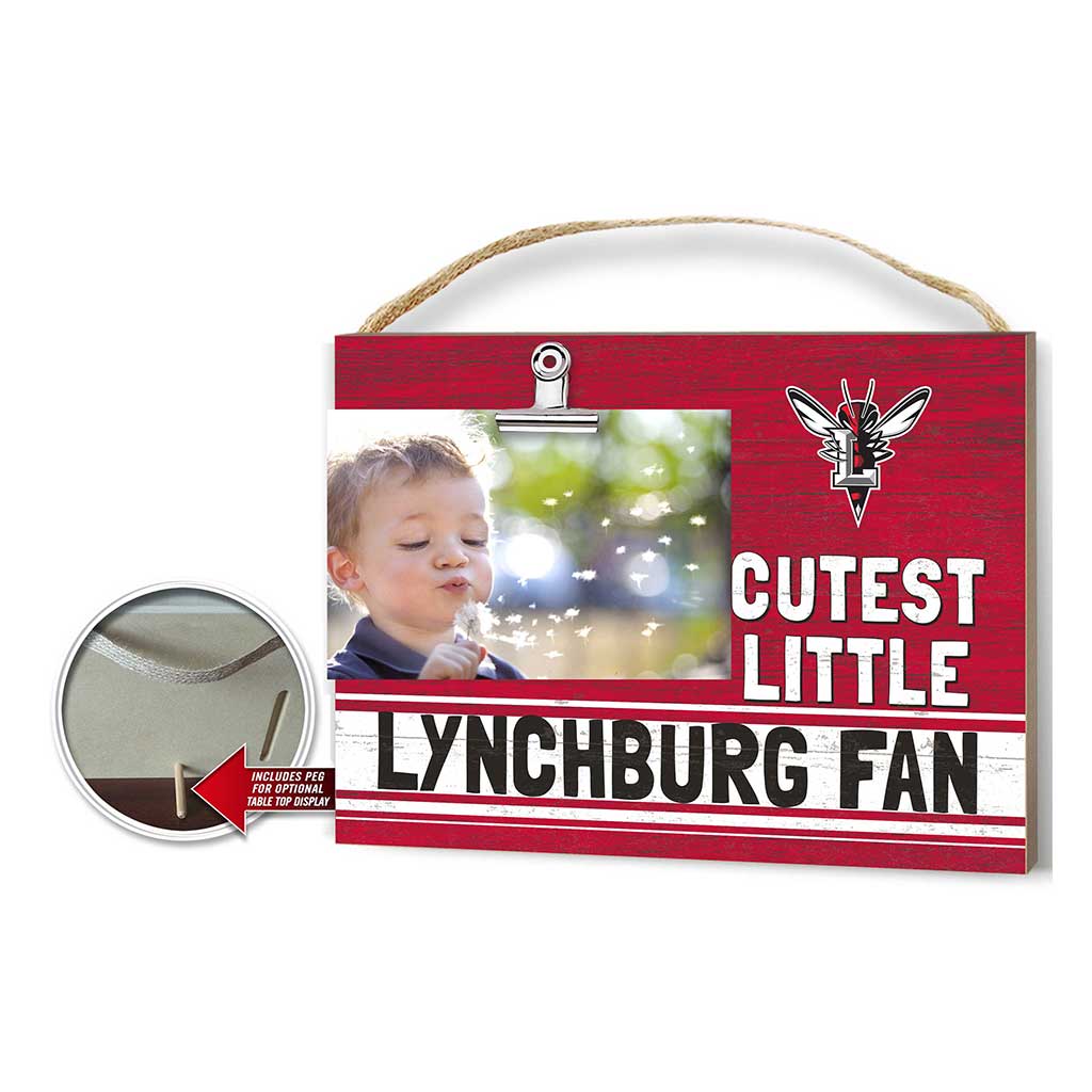 Cutest Little Team Logo Clip Photo Frame Lynchburg College Hornets
