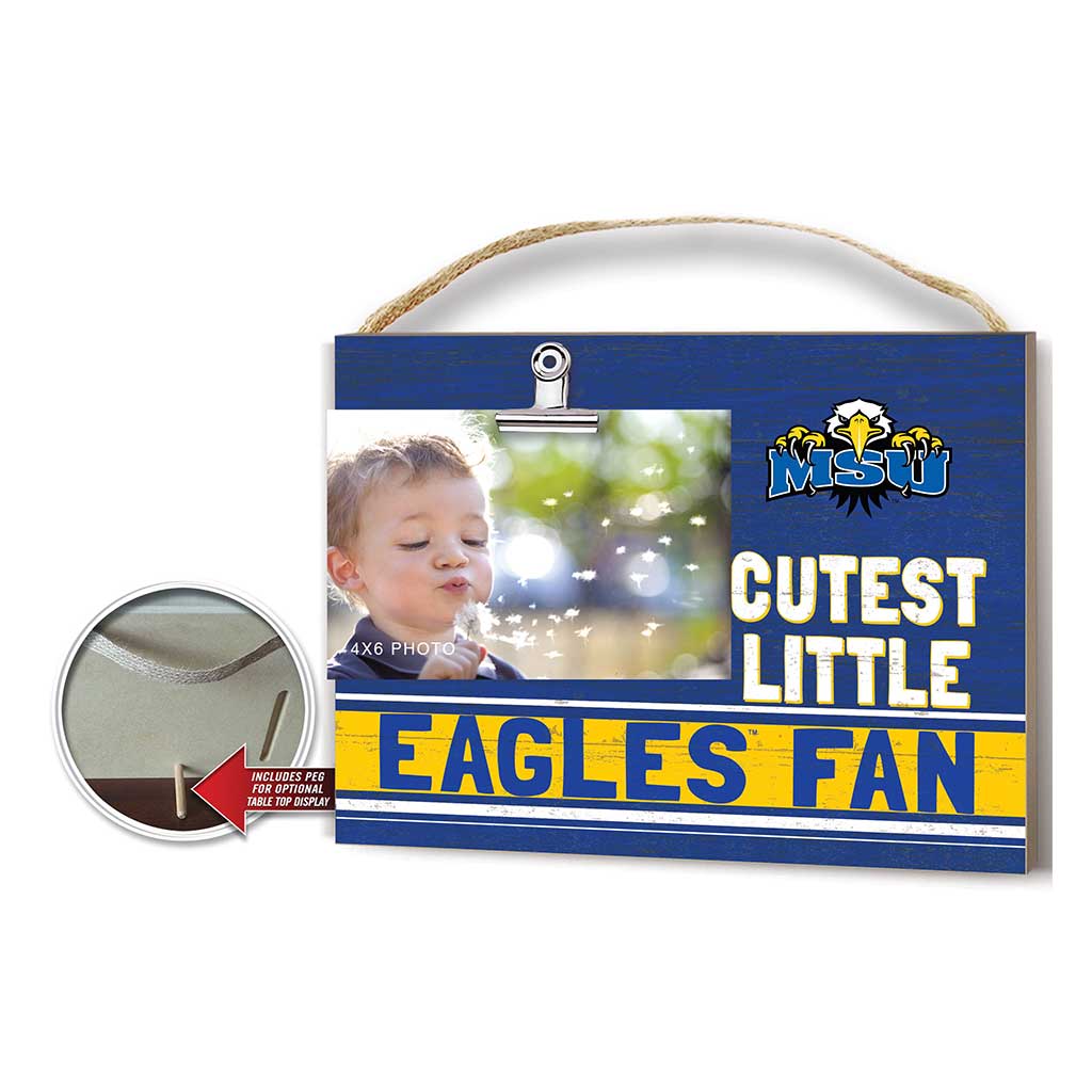 Cutest Little Team Logo Clip Photo Frame Morehead State Eagles