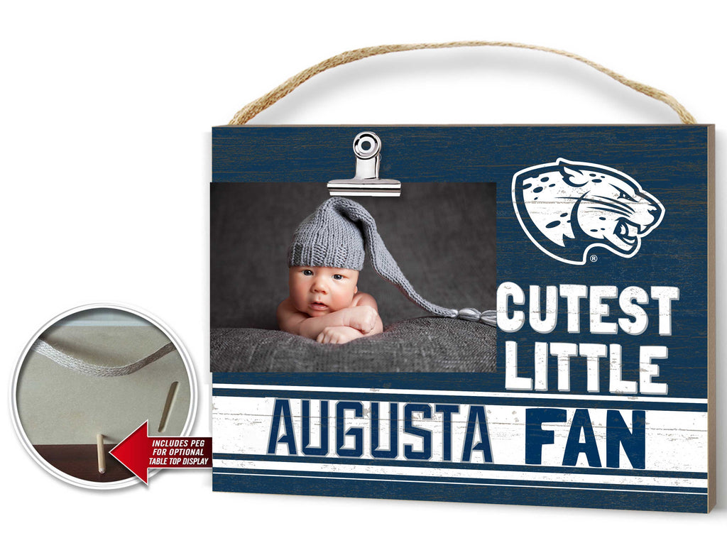 Cutest Little Team Logo Clip Photo Frame Augusta University Jaguars