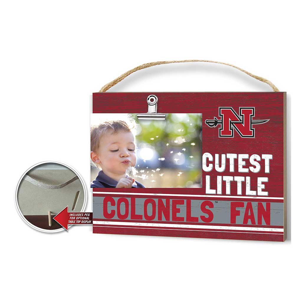 Cutest Little Team Logo Clip Photo Frame Nicholls State Colonels