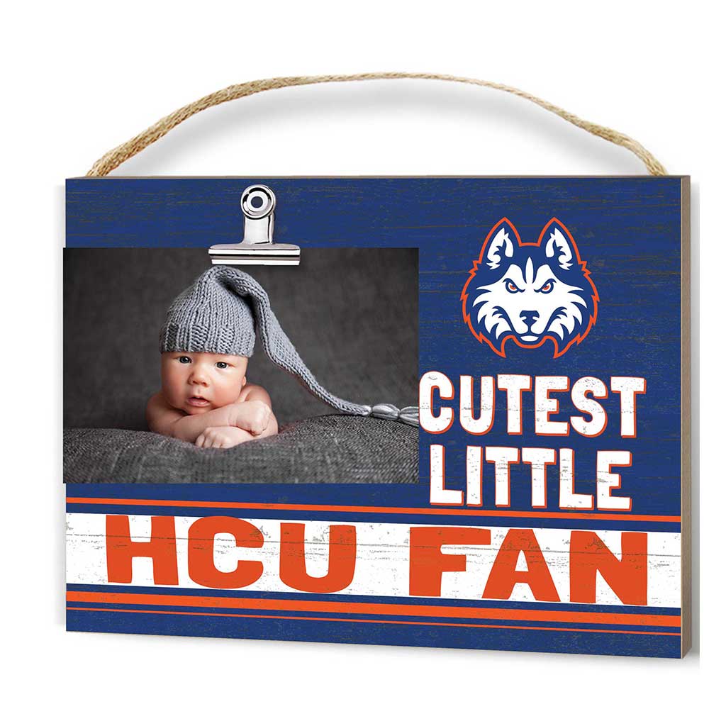 Cutest Little Team Logo Clip Photo Frame Houston Christian Huskies